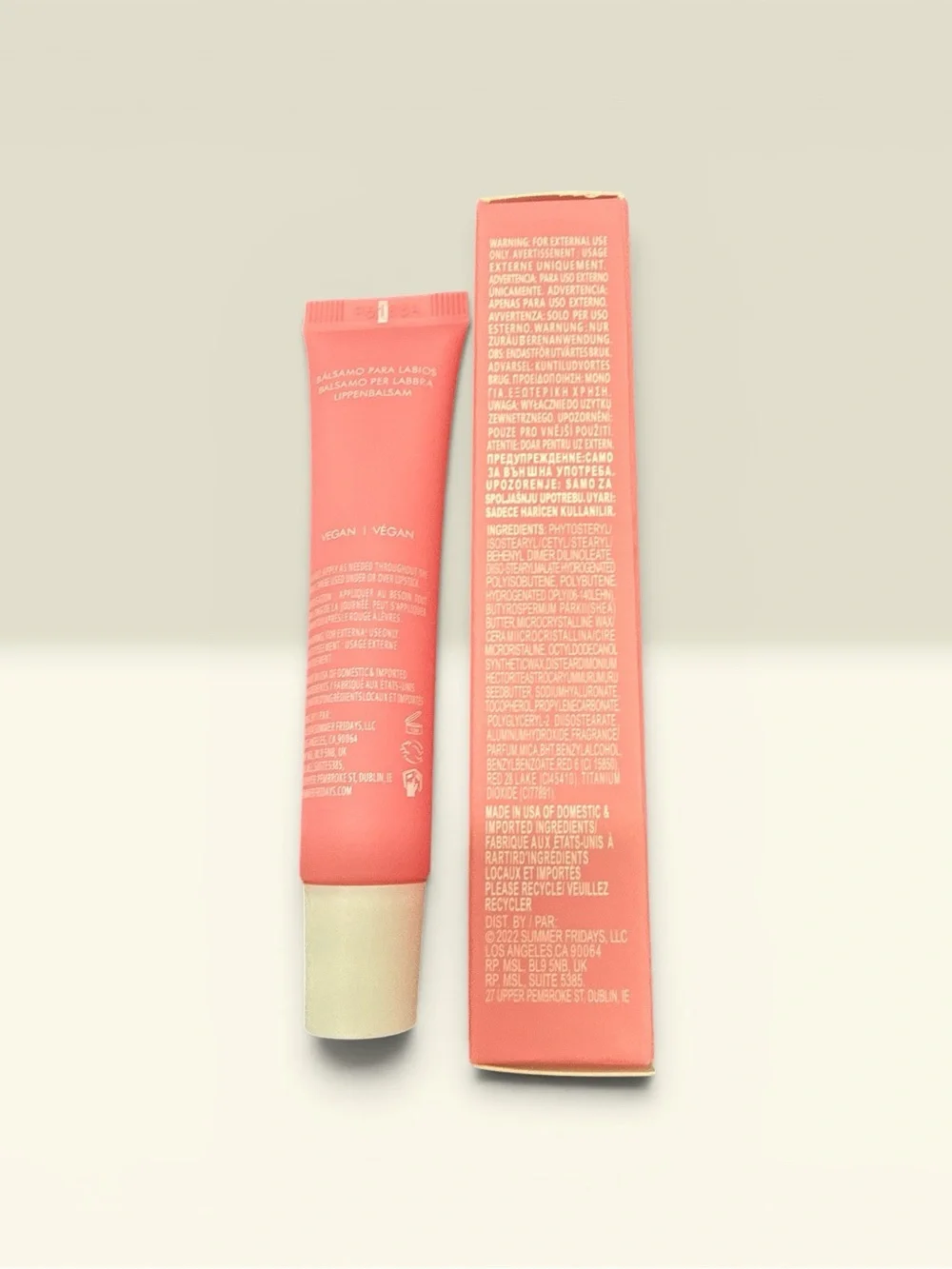 Summer Fridays Lip Butter Balm Pink Sugar